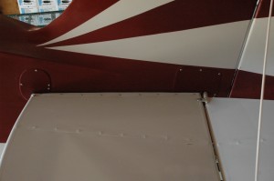 These pictures are for documenting the access panels in the tail.