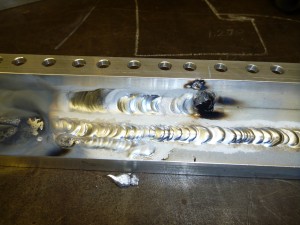 Aluminum Welding Practice