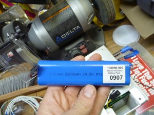 2200 mAh 18650 Lithium Cells with Charging Circuit