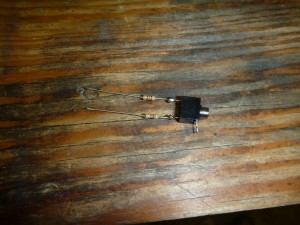 Audio Out jack resistors