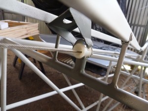 Old ELT antenna bracket is out