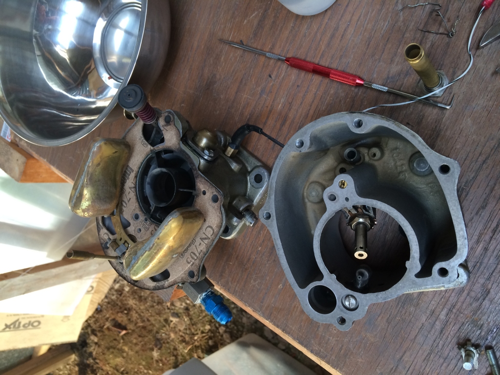 Symptoms of Contamination in the Carburetor Float Bowl Jared and Tabitha's Bearhawk